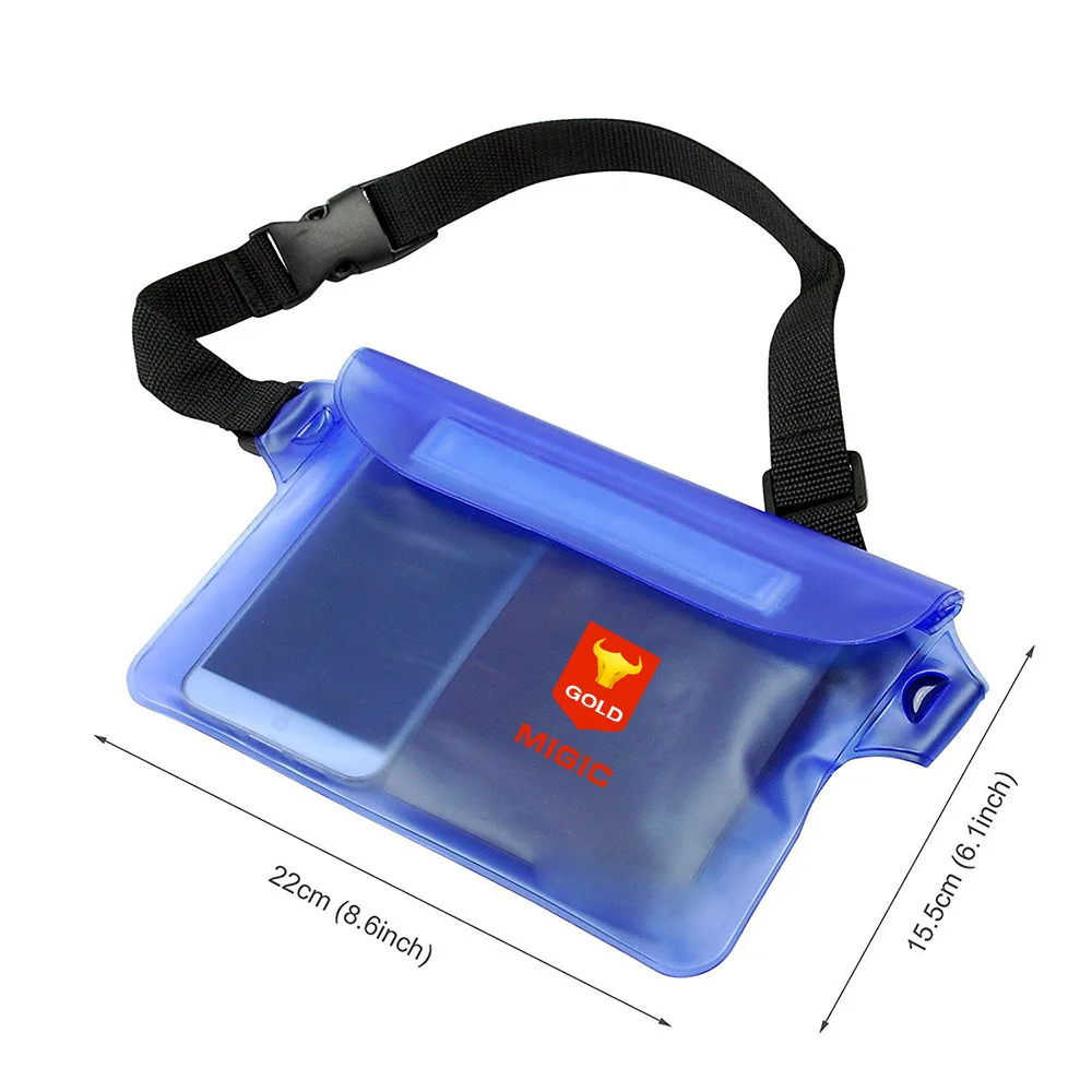 

Universal PVC Waterproof Dry Bag with Super Lightweight and Bigger Space, Pink;purple;red;silver;transparent etc
