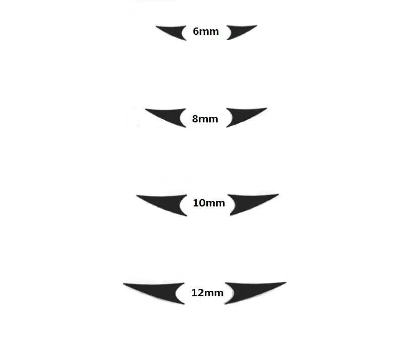 

Custom double-head eye makeup seal Waterproof Winged eyeliner stamp, Muliti-color