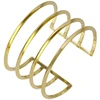 51611 xuping women custom copper gold plated jewelry cuff bracelet, ladies open bangle bracelets design
