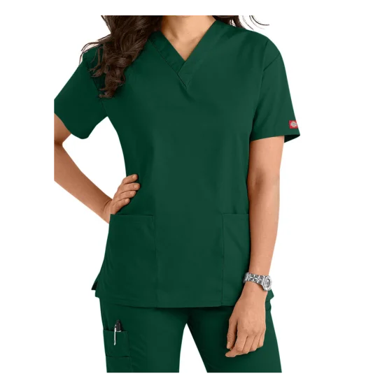 

Hospital Uniform Medical Staff Nursing Scrubs Medical Scrubs Uniform, Dark green, pink, on your option