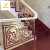 Stainless steel handrails china inox decorative stair balustrade laser cut indoor stainless steel stair railing