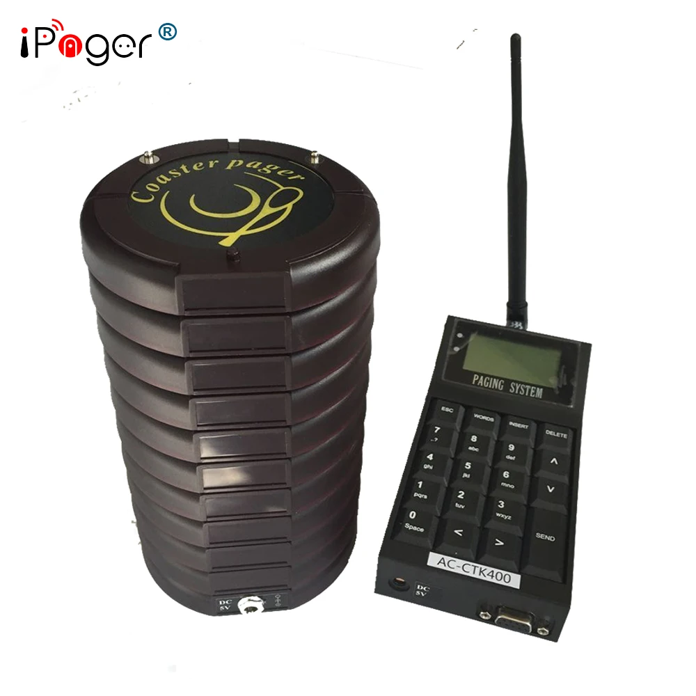 

Digital wireless restaurant table buzzer ,pager calling system