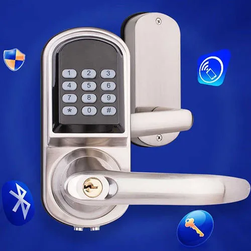 HFSecurity HF-LC901 Keyless Smart Door Lock with Password and Mobile App Control