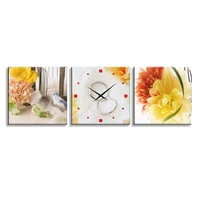 

Panels Customer design accept home decor canvas picture wall clock