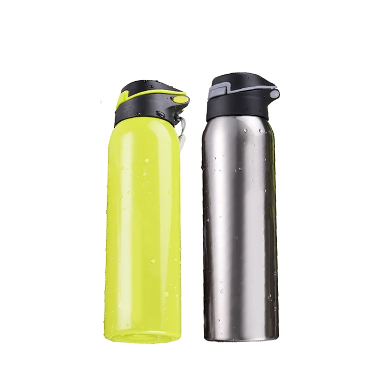 

2019 Sports Private Label Free Sample Camping Flask Insulated Stainless Steel Water Bottle with Straw, Pink / green / color / black