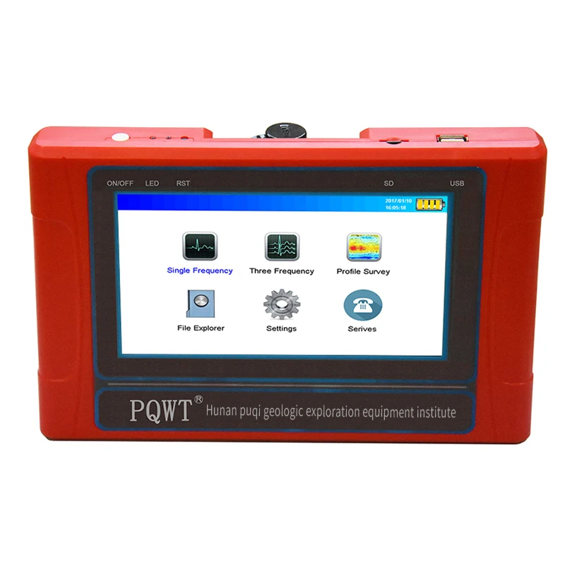 

PQWT 150M ISO certified Mapping ground water detection equipment