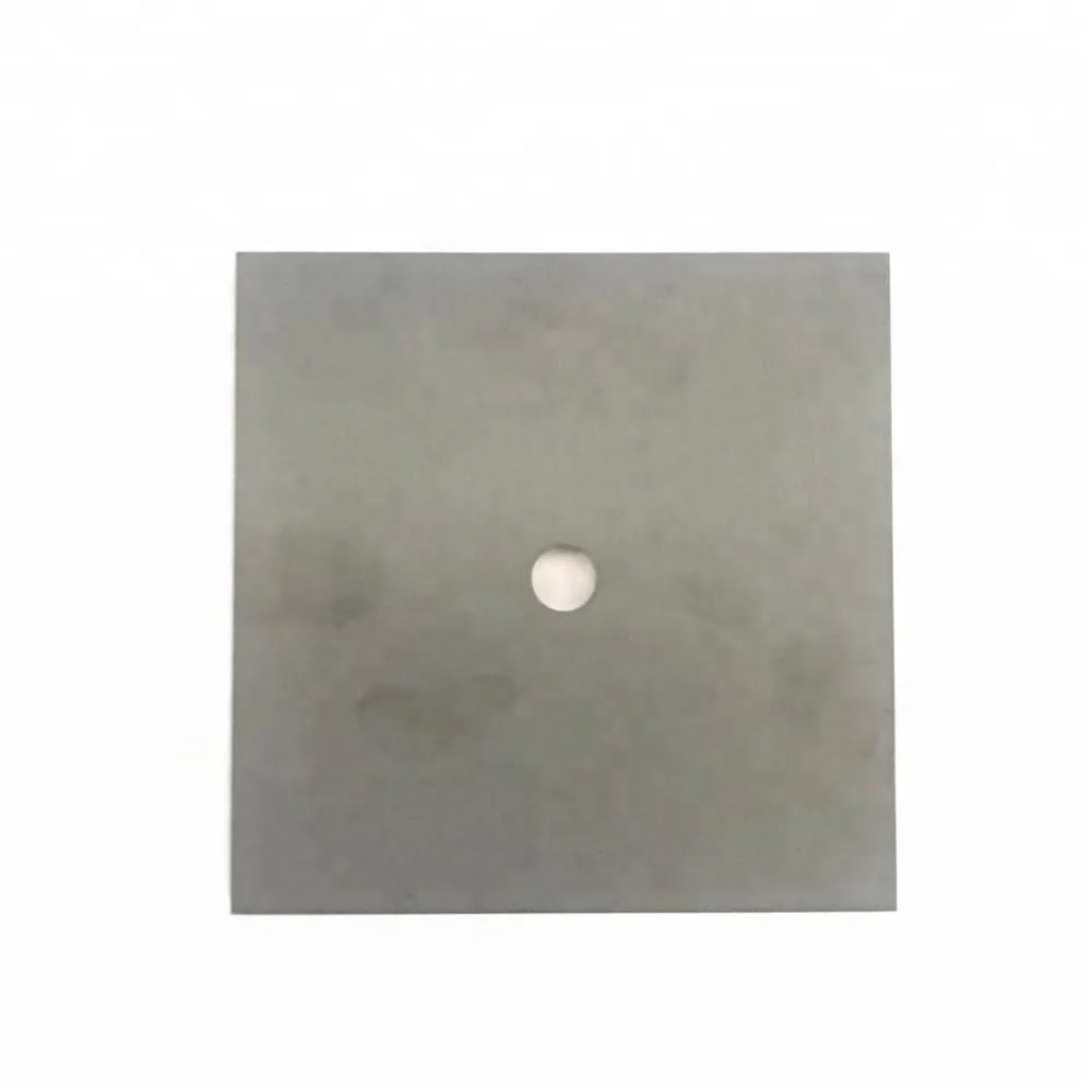 
6.7mm 5.5mm height EMC chamber ferrite tile for testing 