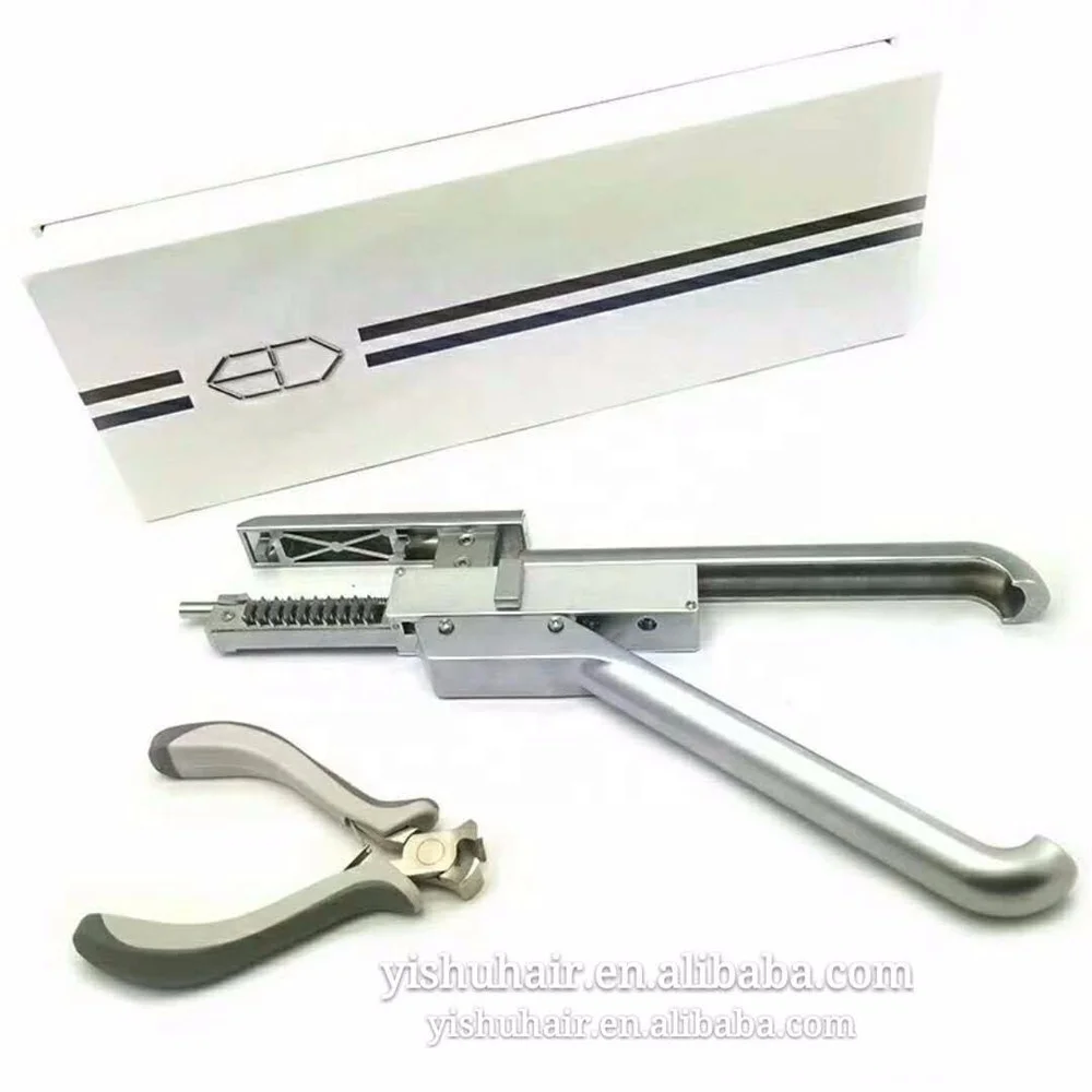 

New Arrival Easy To Install Only Take 30 Miutes Full Head 6D Hair Extensions With 6D hair extensions machine, Silver
