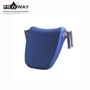 Massage Bathtub Components Blue Back Bath Pillow Bathtub Backrest