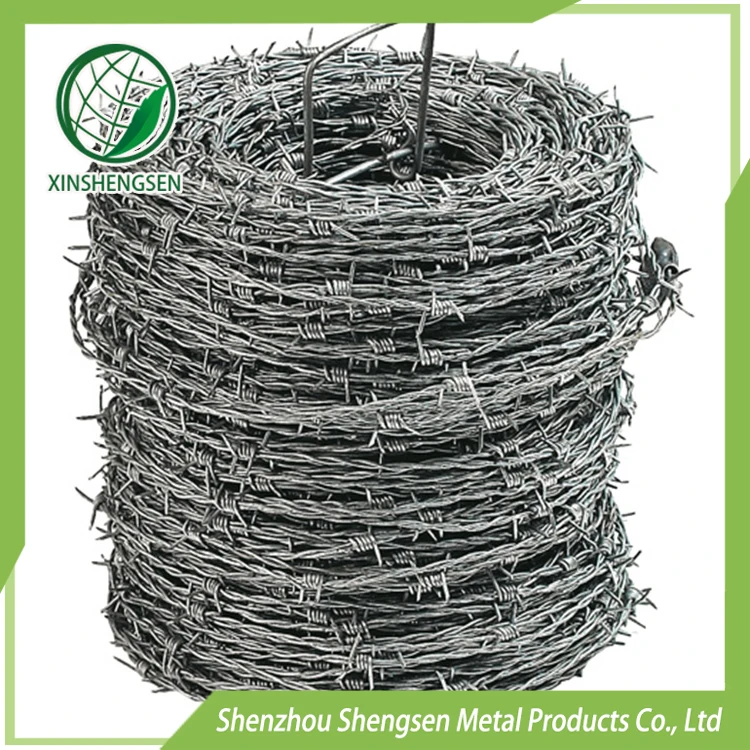 High Tensile Double Strand 4 Point Barbed Wire Fastener In Barbed Wire