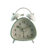 Triangle shaped twin bell desk alarm clock