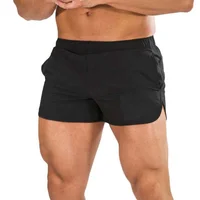 

Breathable muscle mens athletic training shorts beach wear shorts