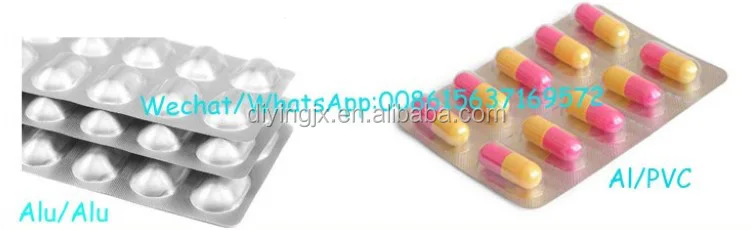 Capsule, Syringes, Hardware Blister Packing Machine/ Pills Capsule Milk slice Candy Blister Packaging Machine