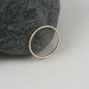 Minimal Gold Ring Ultra Thin Ring Super 14K Gold Dainty Ring For Sale