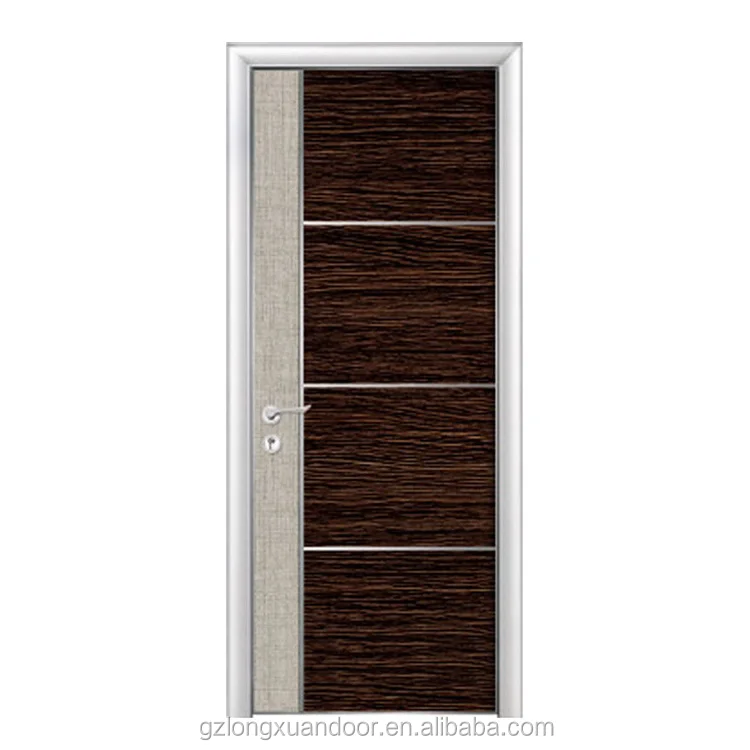 White Wood Plastic Composite Puja Comfort Room Door Designs For