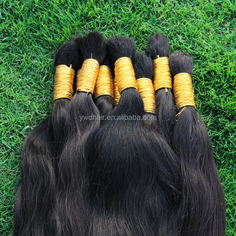 

wholesale 12A 300g/Lot raw Silky Straight hair,100% remy virgin human hair extension bulk brazilian hair for braiding