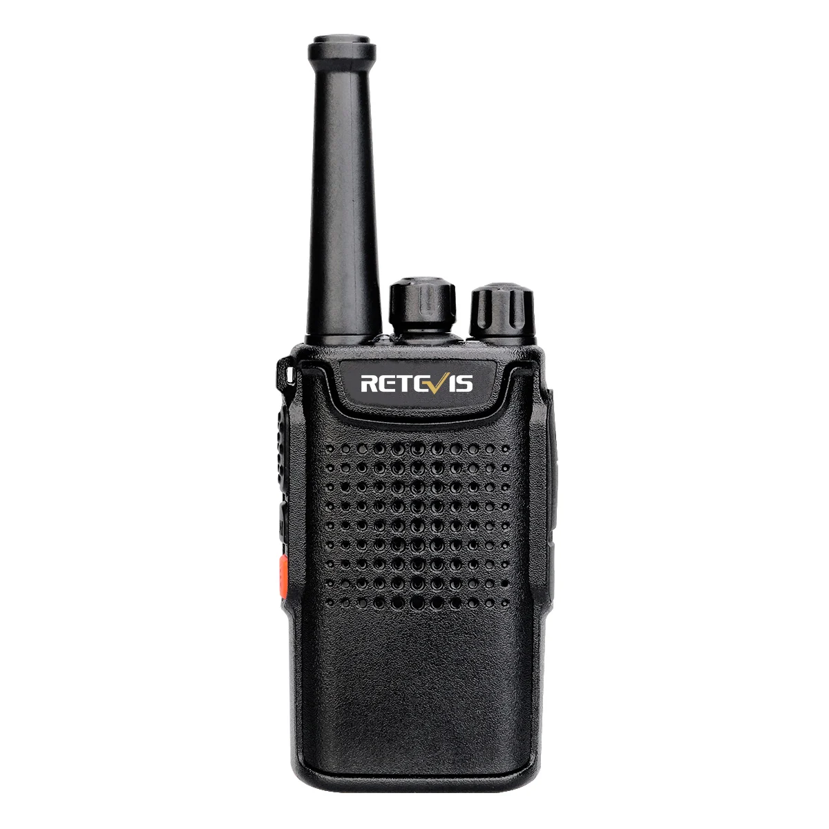 

3000mAh High capacity walkie talkie Retevis RT667 0.5W PMR446 license free 16Channels CTCSS/DCS TOT VOX Scan Two Way Radio, Black/black red
