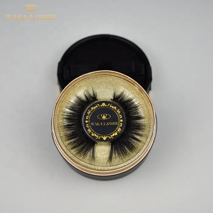 

Hand Made Mink Eyelashes. Full Strip Real 3D Mink Eyelashes, Your Own Brand Custom Mink Eyelashes and Packaging, Black