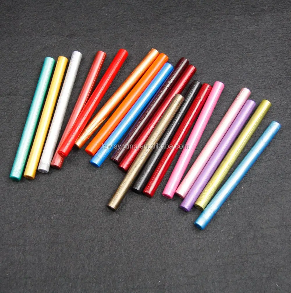 Wax Seal Sticks Use For Hot Melt Glue Gun 32 Colors Sealing Wax Made Of