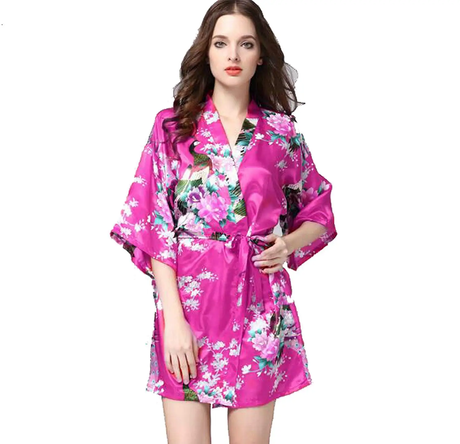 black silk robes for bridesmaids