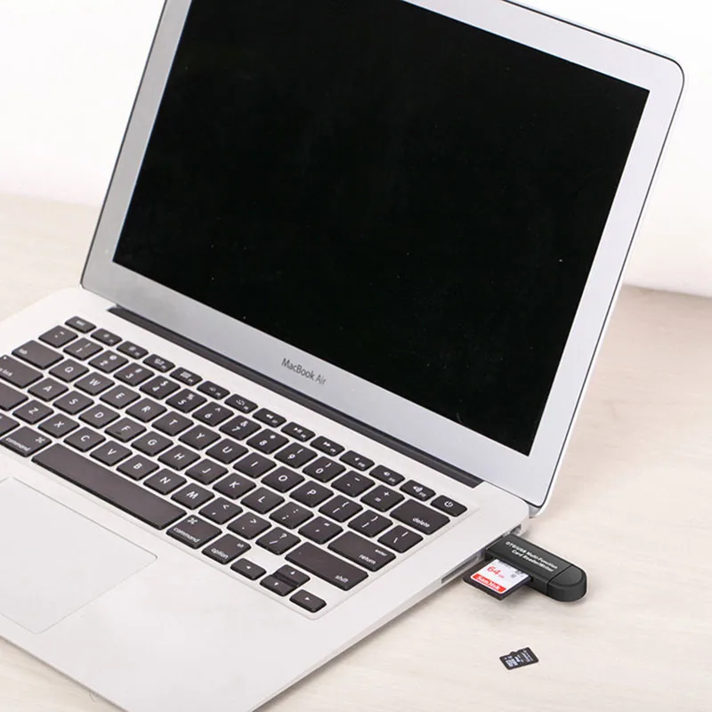paypal accept OTG reader USB 2.0 multi-function sd card reader writer with custom logo - ANKUX.COM