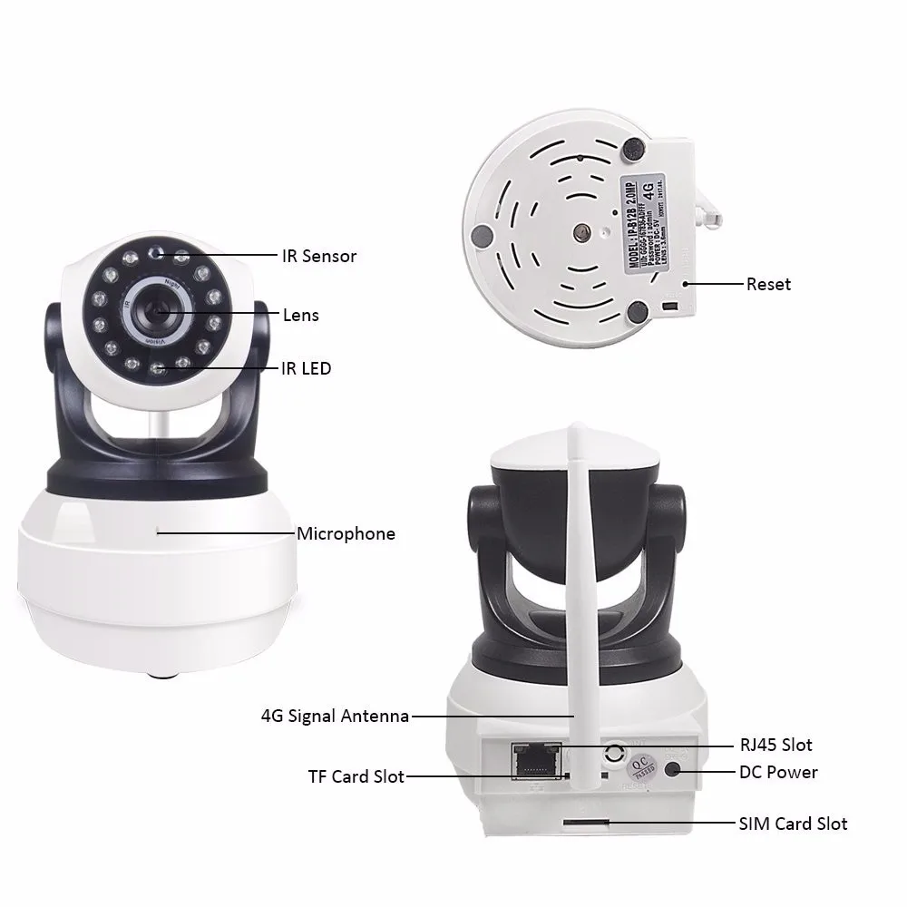 3g 4g Lte Sim Card Ip Camera Battery Operated Cctv Camera With Sd Card ...