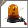 12V Amber Large Magnetic Revolving Traffic Warning Light