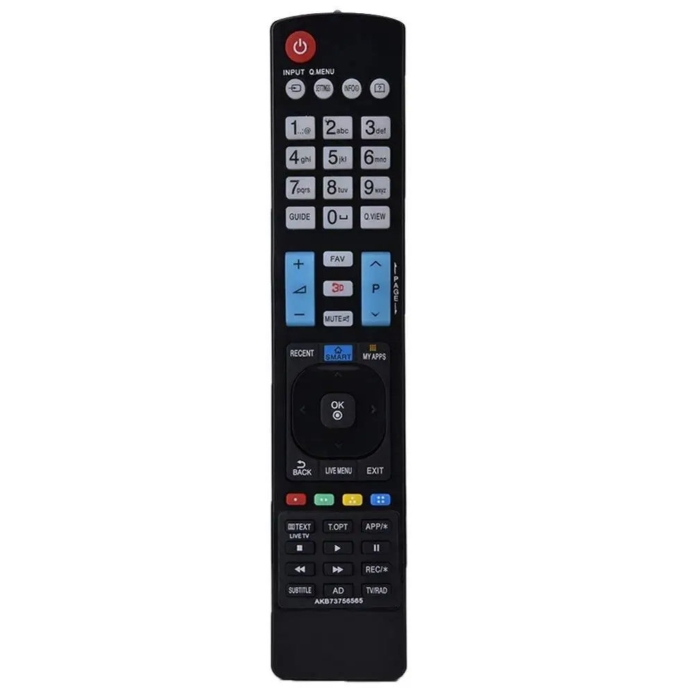 

Universal Remote Control for Smart TV AKB73756565, Black