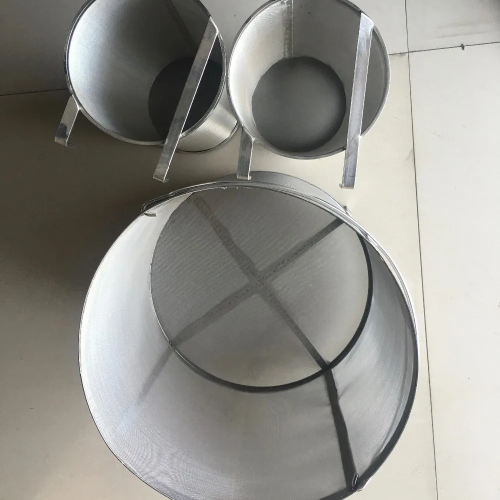 Homebrew 300 400 Micron Stainless Steel Mesh Filter Basket / Hop Filter