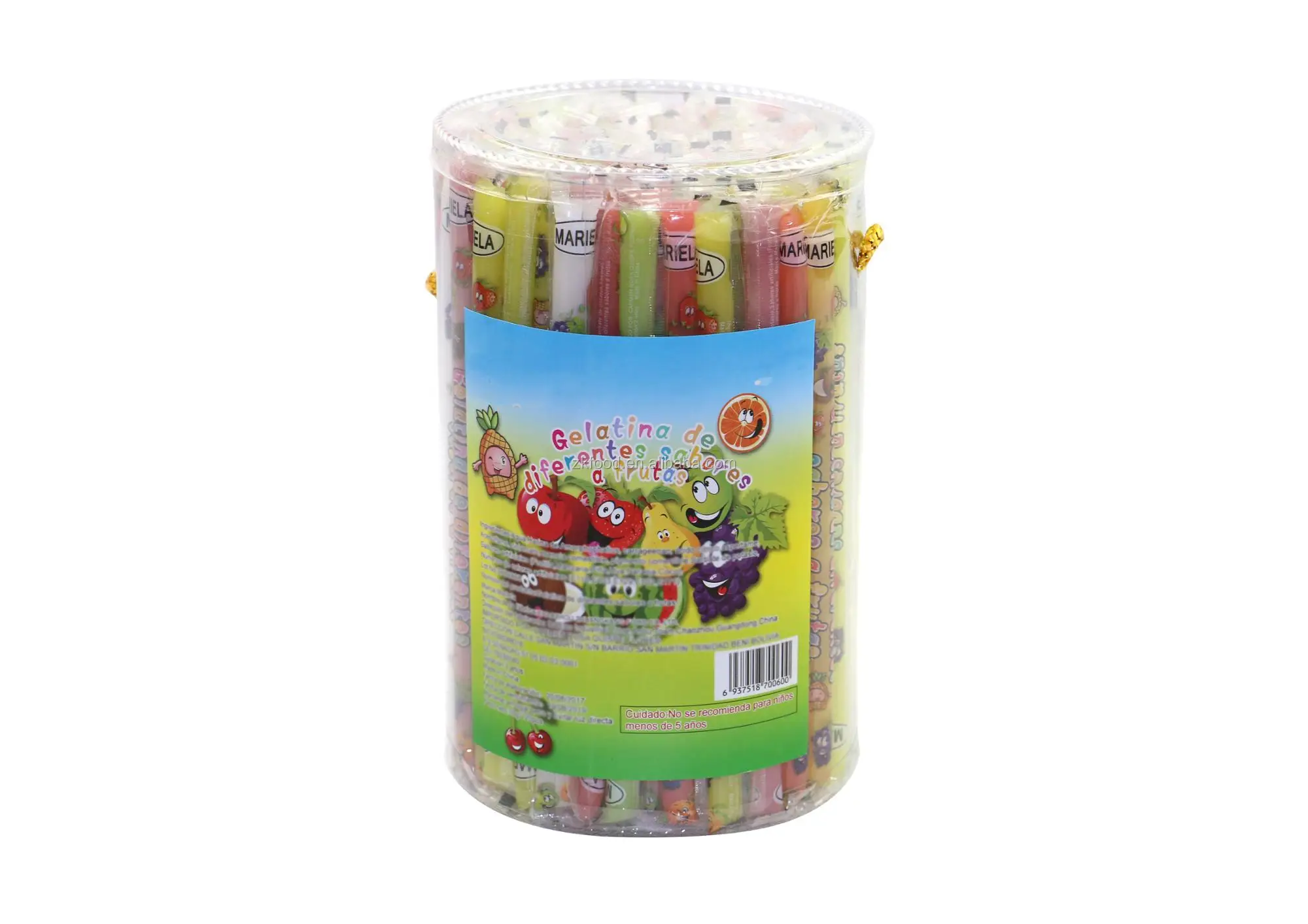 水果味果冻布丁棒果冻棒