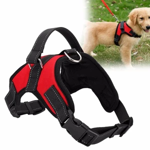 Image of Adjustable Pet Puppy Large Dog Harness for Small Medium Large Dogs Animals Pet Walking Hand Strap Dog Supplies