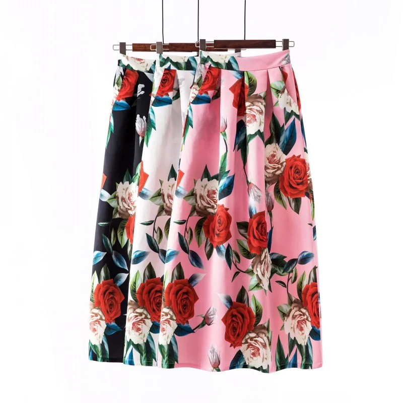 

KEYIDI OEM Factory Direct Marketing Print Long Skirt, N/a