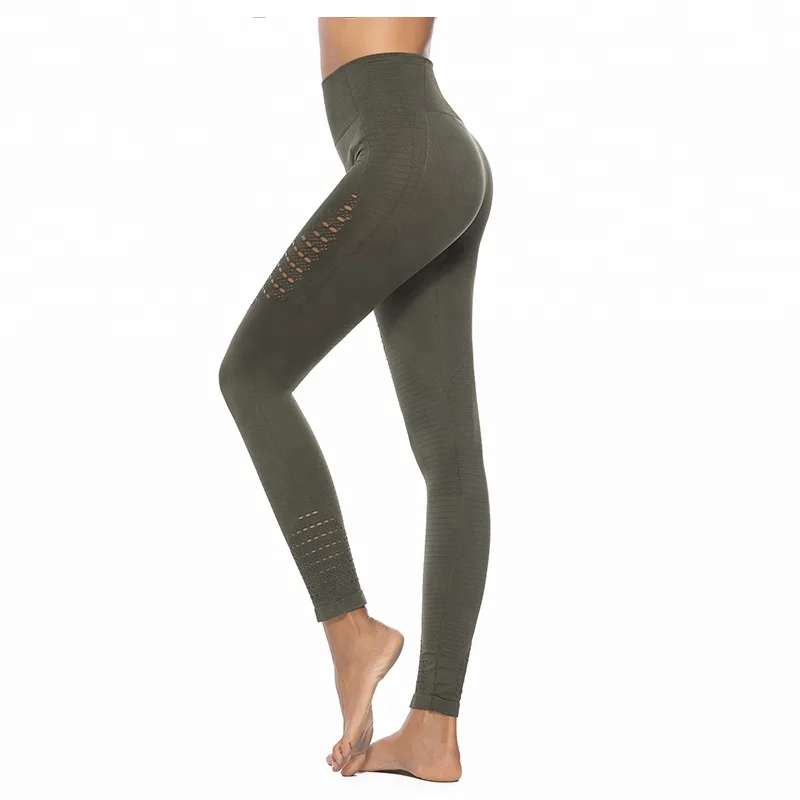 

NEW SALE IN STOCK High Waist Seamless gym wear yoga leggings in Green fitness pants, Red