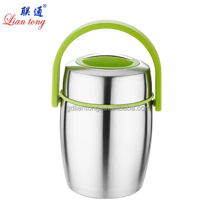 
Stainless steel 1.2L 1.5L 1.8L thermal food carrier food container 