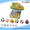 Hot sales cartoon 6 pattern mix plastic toy animals