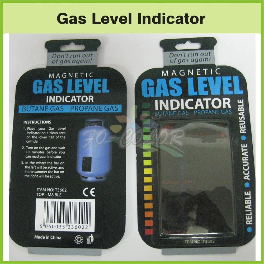INSTRUCTIONS - MAGNETIC GAS LEVEL INDICATOR 