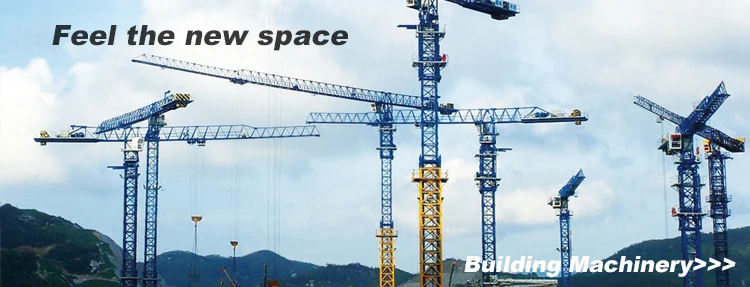 High performance TC6013 6 ton 8 ton stationary tower crane factory price