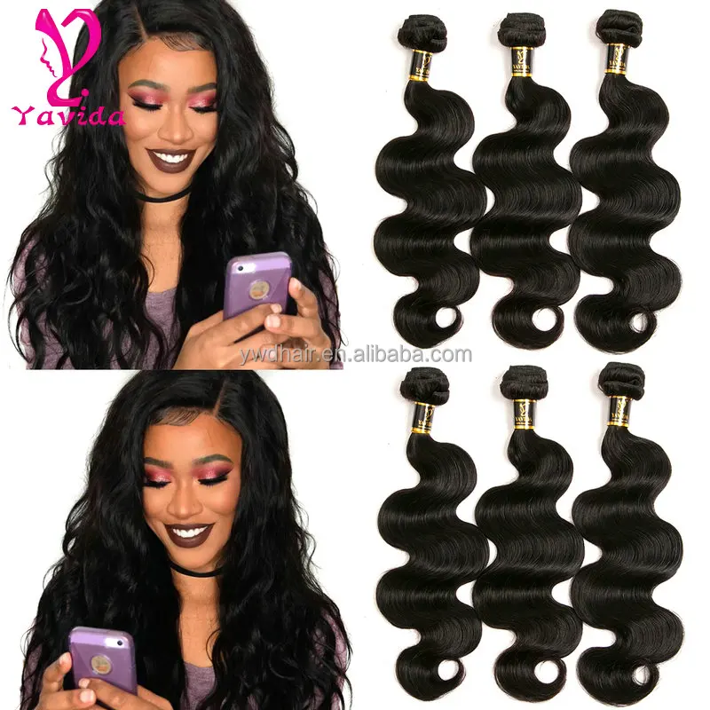 Peruvian Virgin Hair Body Wave 8a Grade Hair Bundles Virgin Hair