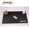 Office desk pad,custom PVC leather smooth office desk protector pad mat,blank large waterproof computer desk top counter mat