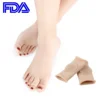 Finger Toe Sleeve Toe Tubes Fabric Sleeve Protectors with Gel Lining for Hammer Protectors Relief Toe Pressure Pain Separators