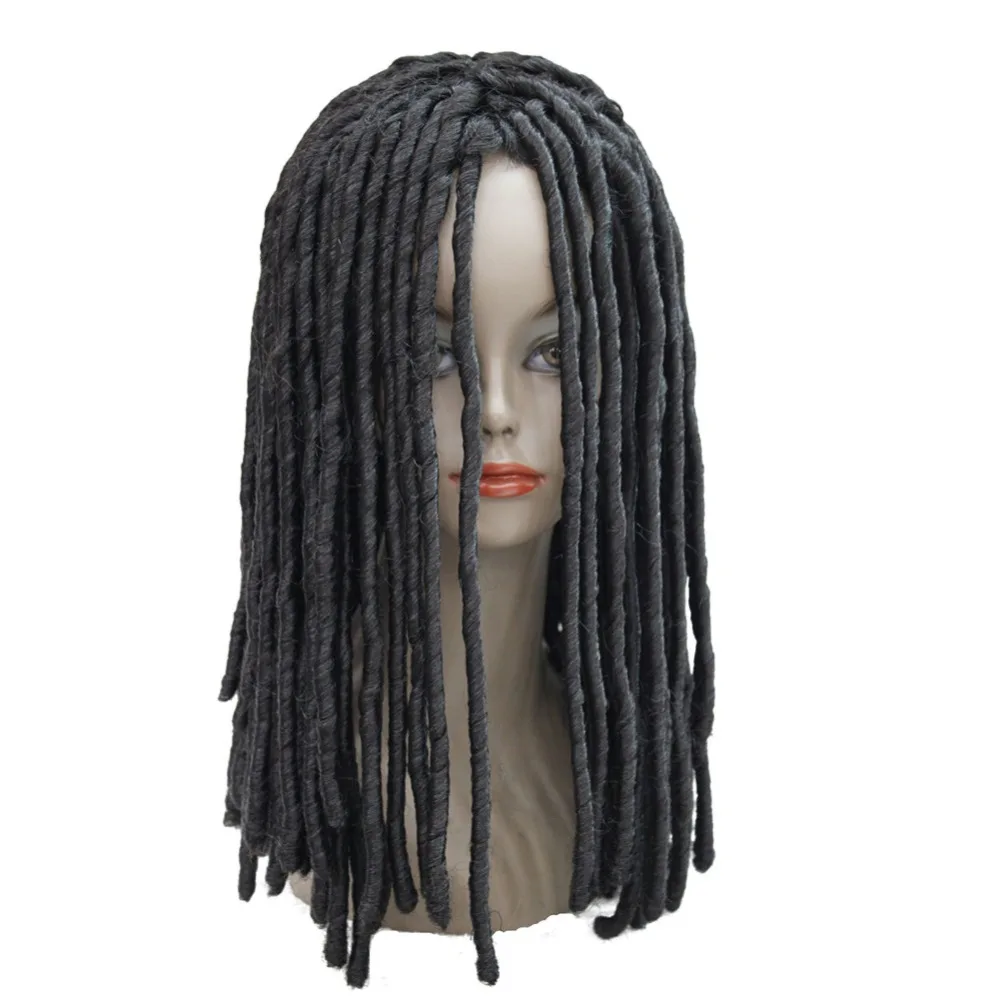 Strongbeauty Afrikanskie Kosy Parik Dredy Volosy Spiralnye Lokony Pricheska Chernyj Korichnevyj Sinteticheskie Pariki Wig Medium Wig Wig Wig Auburn Aliekspress