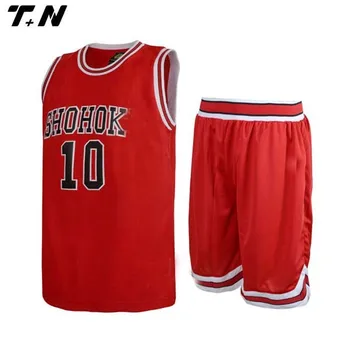 Professional Custom Made Red Basketball Jersey Uniform - Buy Custome ...