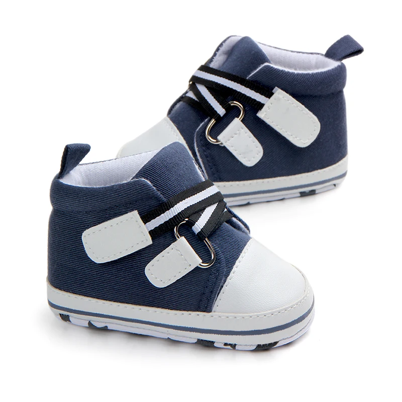 

New arrival fashion baby boy shoes 2018, Navy/army green