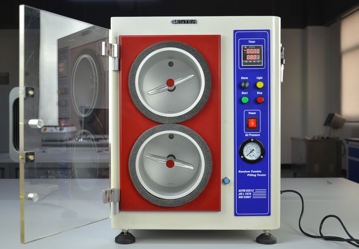 Textile Fabrics Random Tumble Pilling Tester.JPG