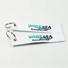 cheap custom embroidery keychains with merrow border