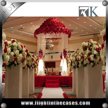 Light Weight Aluminium Pipe Stand South Indian Wedding Decoration