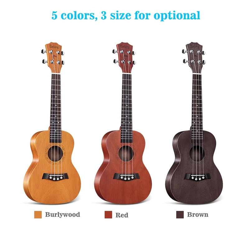Hot! Cheap Price Solid Wood Ukulele Wholesale 21 Inch Kid Guitar With