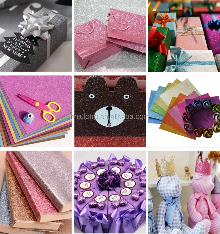8 1/2 *11 inch color glitter paper thick glitter card.jpg