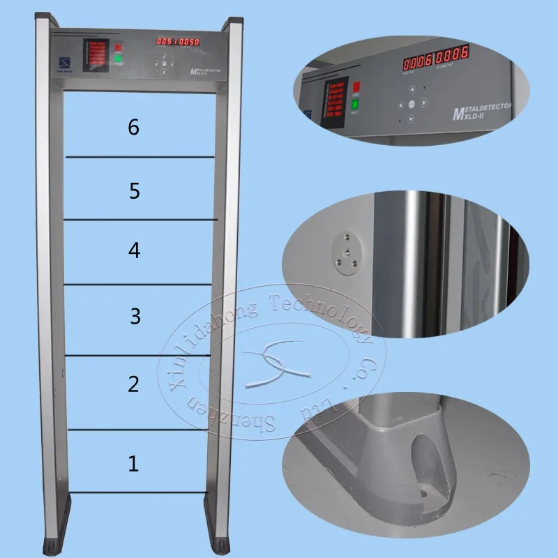walk through metal detector 
