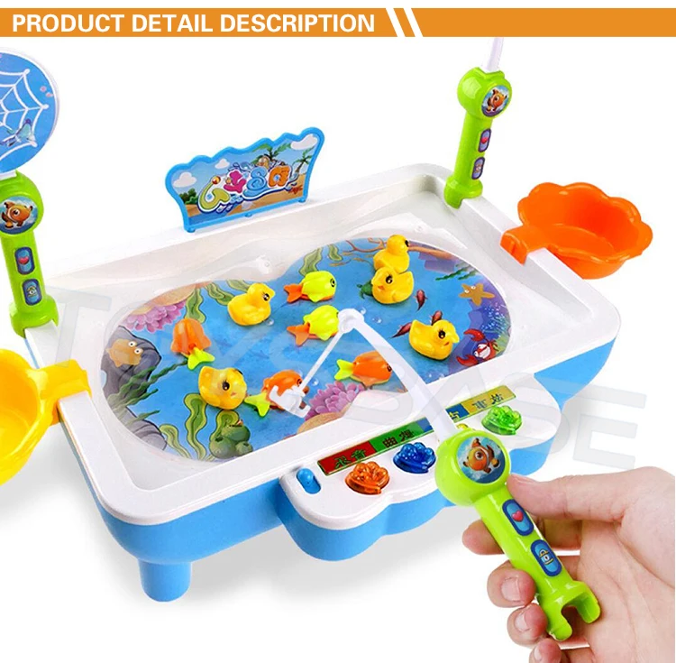 electric fishing game toy